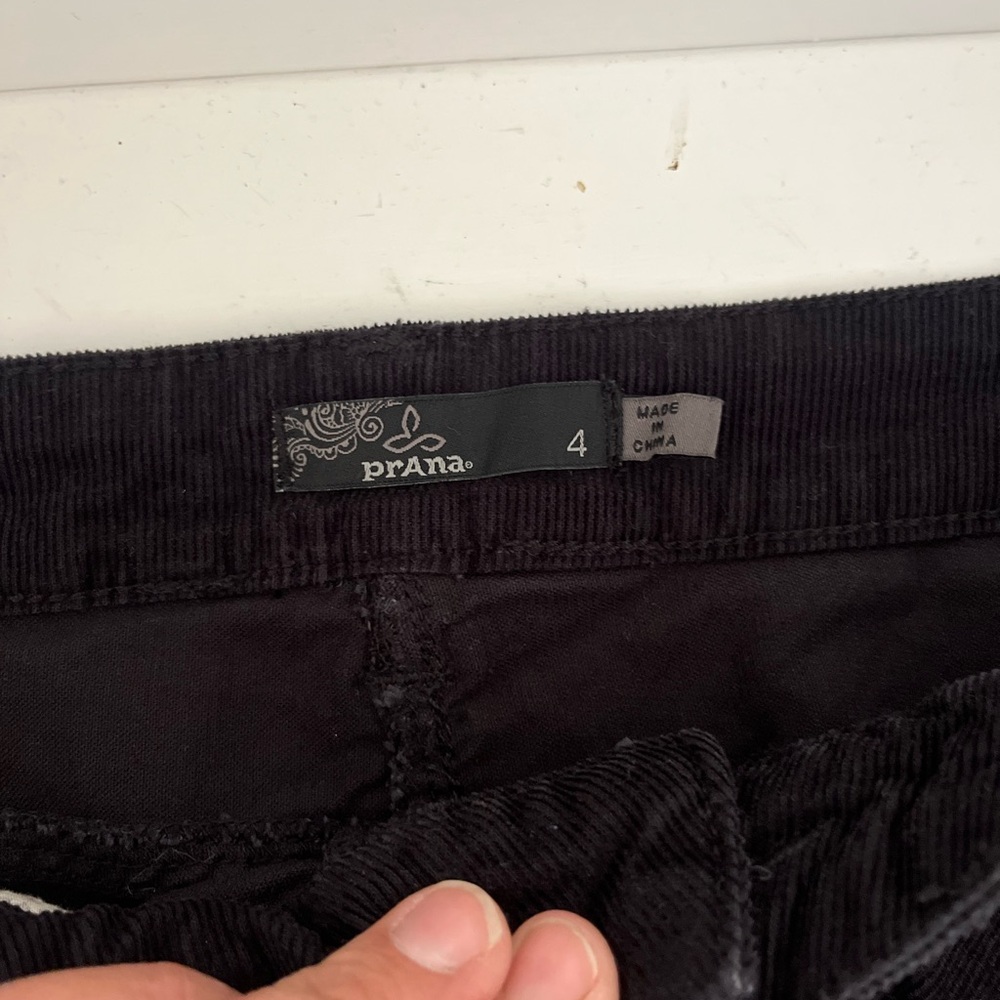 Prana Black Corduroy skirt  - Women's Size 4